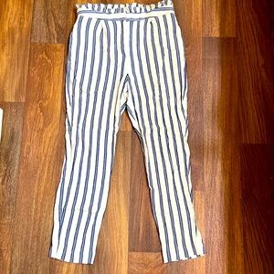 Express Striped Ankle Pants!